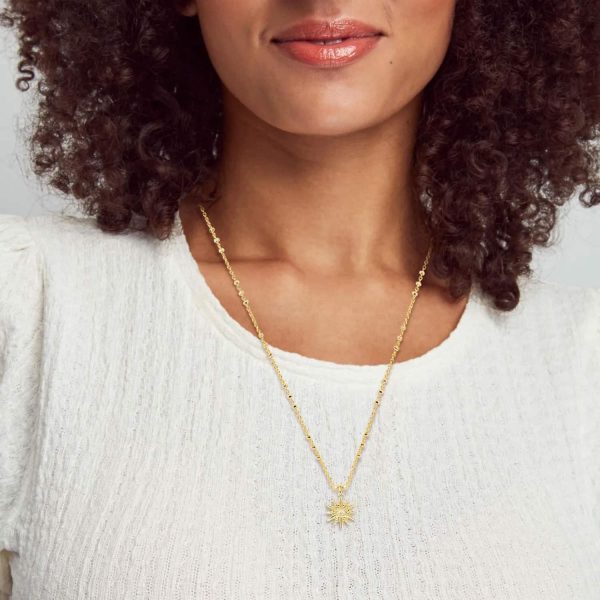 Star Charm Pendant Necklace in Gold - 图片 3