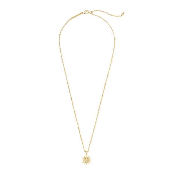 Star Charm Pendant Necklace in Gold - 图片 4